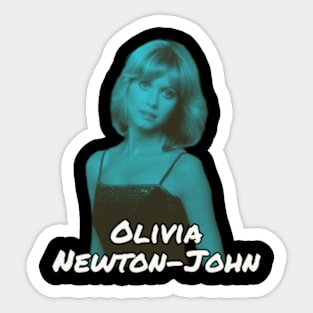 Retro Olivia Sticker